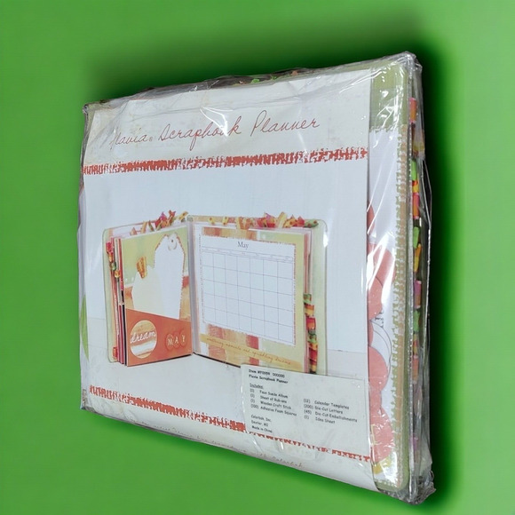 Colorbok Flavia Scrapbook Album Calendar Planner Kit New in Package - See Photos - Picture 2 of 7